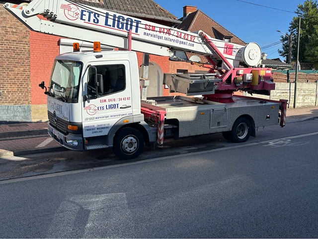 2003 mercedes-benz 970023 pick-up truck met dakkraan - afbeelding 59 van  59