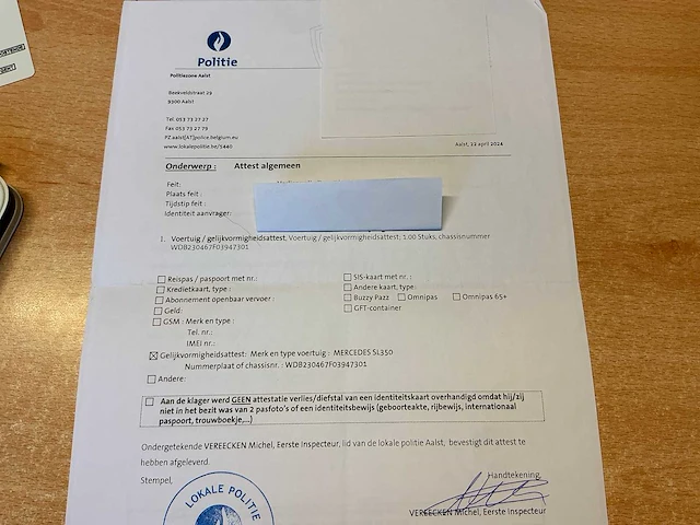 2003 mercedes-benz sl350 roadster personenauto - afbeelding 49 van  51