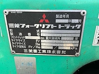 2003 mitsubishi fd20t vorkheftruck - afbeelding 14 van  22