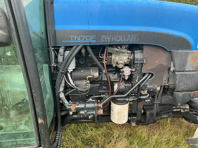 2003 new holland tn70f smalspoor- en compacttractor - afbeelding 10 van  23