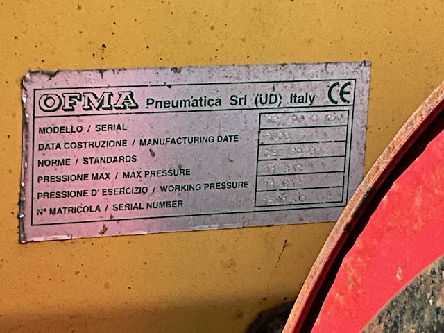 2003 ofma getrokken snoeicompressor - afbeelding 4 van  12