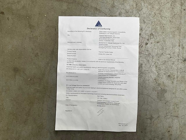 2003 ravenwood nobac 500 ice 53 mm tto printer print- en etiketteermachine - afbeelding 19 van  30