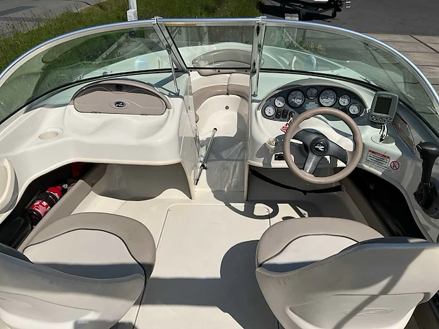 2003 sea ray 175 sport speedboot op trailer - afbeelding 4 van  35