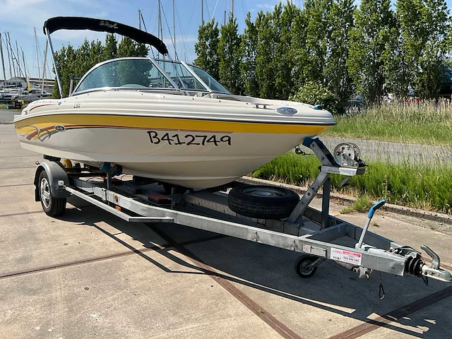 2003 sea ray 175 sport speedboot op trailer - afbeelding 23 van  35