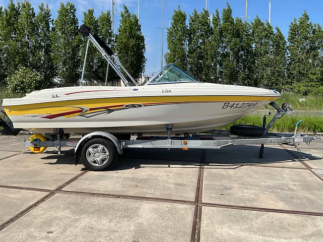 2003 sea ray 175 sport speedboot op trailer - afbeelding 30 van  35