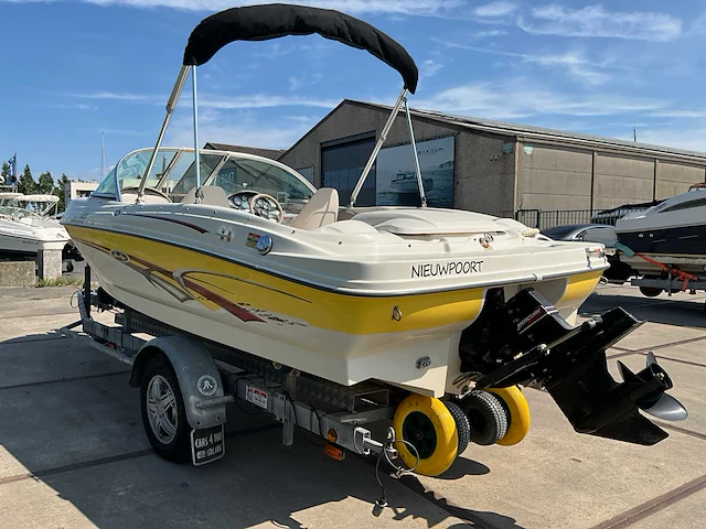 2003 sea ray 175 sport speedboot op trailer - afbeelding 33 van  35