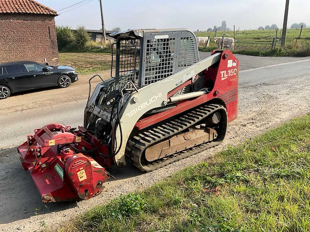 2003 takeuchi tl150 rupsschranklader - afbeelding 12 van  37
