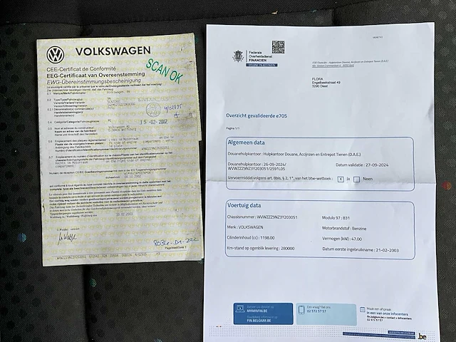 2003 volkswagen polo 1.2 benzine - afbeelding 27 van  34