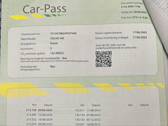 2003 volvo s40 personenauto - afbeelding 18 van  29