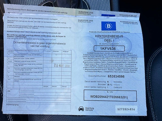 2004 - mercedes-benz clk200 - personenauto - afbeelding 21 van  32