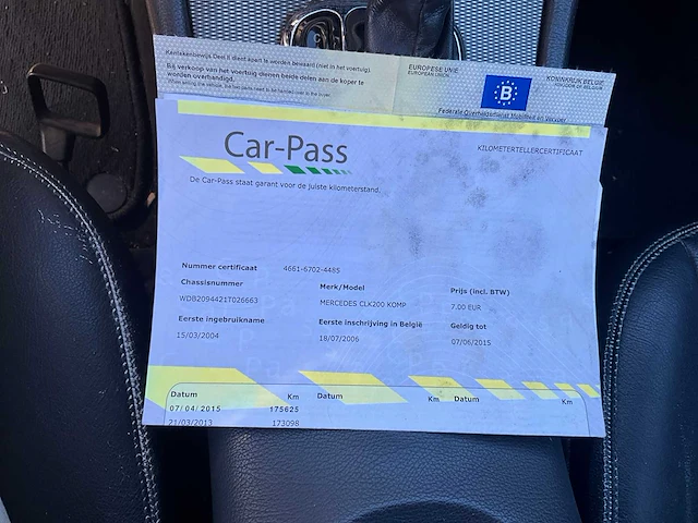 2004 - mercedes-benz clk200 - personenauto - afbeelding 25 van  32