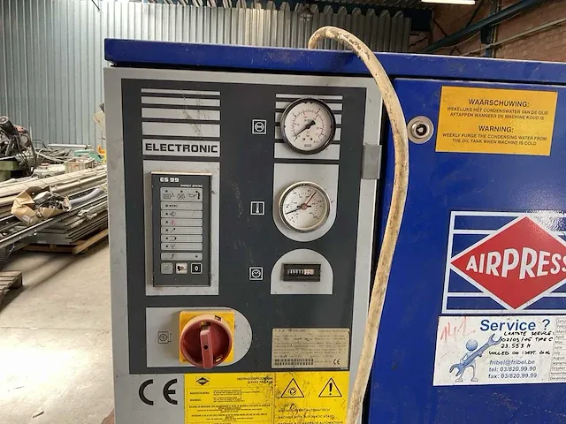 2004 airpress aps15d schroefcompressor - afbeelding 2 van  8