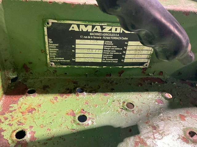 2004 amazon ph125 grasmaaier - afbeelding 8 van  16