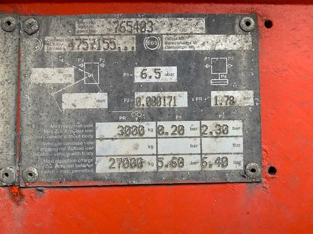 2004 benalu t39nlnep bulktrailer (75165-081) - afbeelding 6 van  14