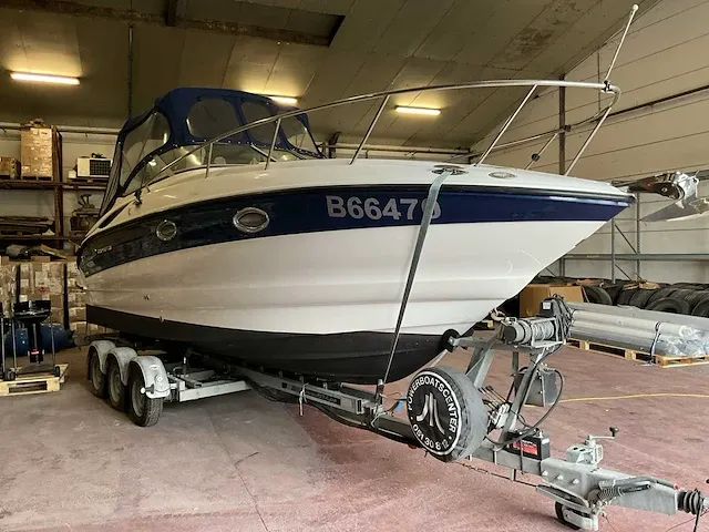 2004 crownline 250 cr speedboot op trailer - afbeelding 23 van  42