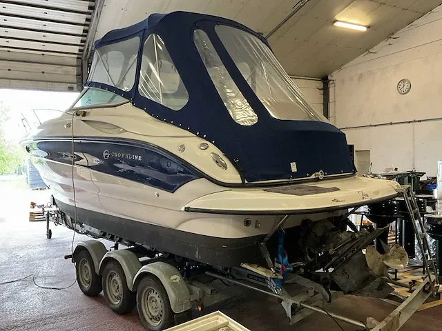 2004 crownline 250 cr speedboot op trailer - afbeelding 40 van  42