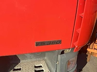 2004 daf 75.360 vrachtwagen met sneeuwruimer en zoutstrooier - afbeelding 28 van  37