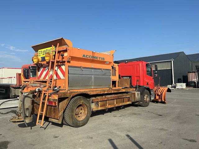 2004 daf 75.360 vrachtwagen met sneeuwruimer en zoutstrooier - afbeelding 35 van  37