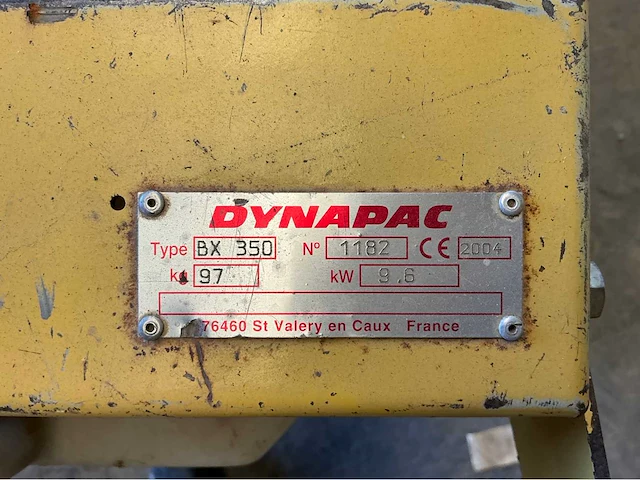 2004 dynapac bx 350 betonzaag - afbeelding 7 van  7