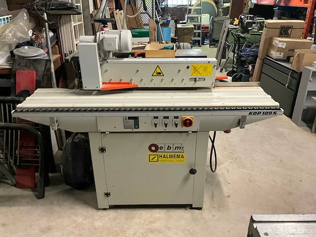 2004 ebm kdp109s verrijdbare kantenlijmmachine - afbeelding 1 van  11