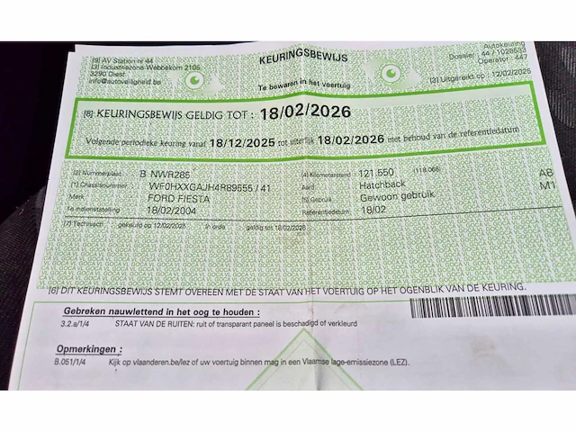 2004 ford fiesta personenauto - afbeelding 9 van  19