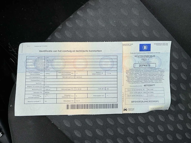 2004 ford fiesta personenauto - afbeelding 7 van  15