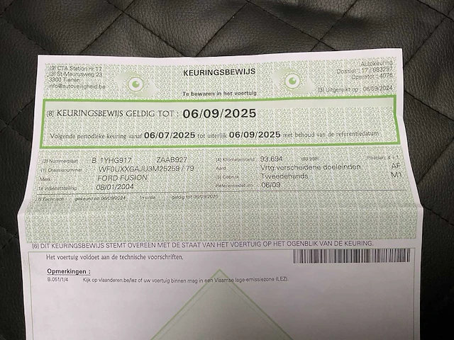 2004 ford fusion 1.4 benzine automaat /airco - afbeelding 6 van  16