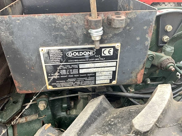 2004 goldini 140 motoculteur met rotoreg - afbeelding 3 van  15
