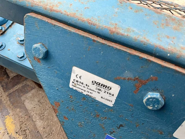 2004 goldini 140 motoculteur met rotoreg - afbeelding 14 van  15