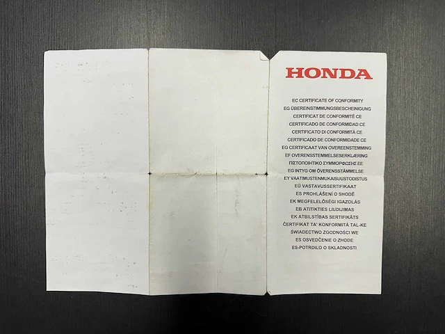 2004 honda cbf500 pc39 motorfiets - afbeelding 14 van  22