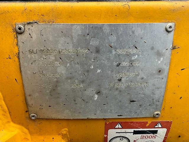 2004 jcb 803 rupsgraafmachine - afbeelding 14 van  29