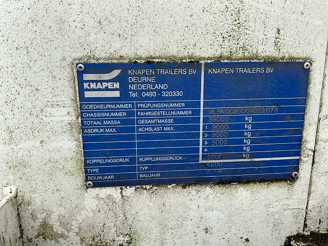 2004 knapen kocf 100 oplegger - afbeelding 14 van  25