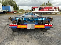 2004 krone sd 27 oplegger met containerchassis - afbeelding 6 van  13