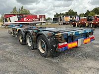 2004 krone sd 27 oplegger met containerchassis - afbeelding 7 van  13