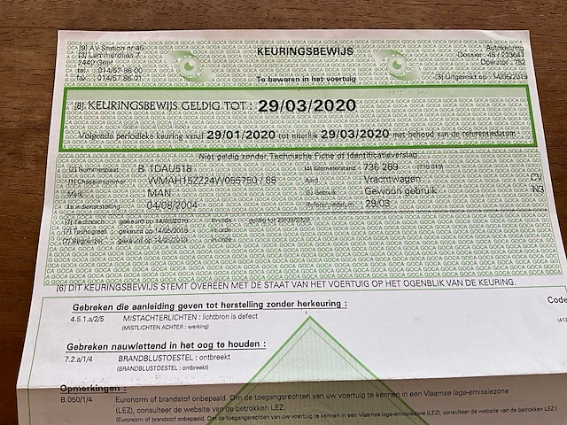 2004 man d20 container haaksysteem - afbeelding 33 van  41