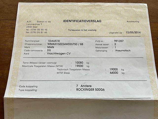 2004 man d20 container haaksysteem - afbeelding 36 van  41