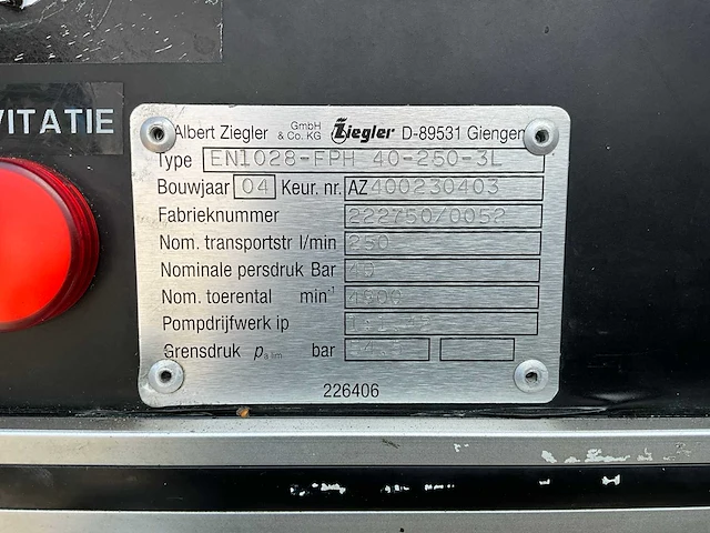 2004 mercedes-benz 1428 af tankautospuit - afbeelding 17 van  66