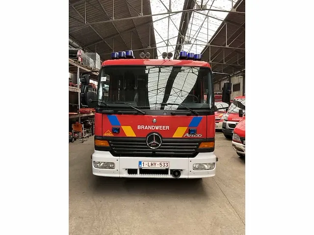 2004 mercedes-benz atego 1428 f/4x2 brandweerwagen - afbeelding 45 van  49