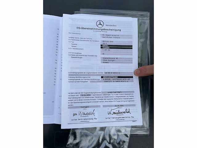2004 mercedes-benz c220 cdi personenauto - afbeelding 39 van  48