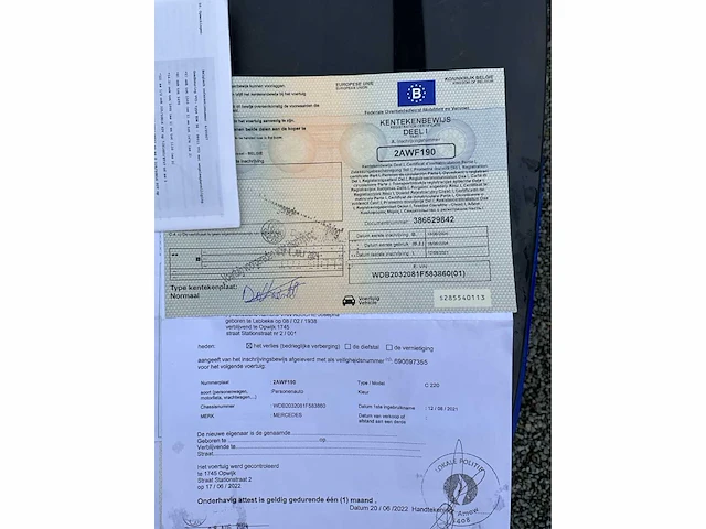 2004 mercedes-benz c220 cdi personenauto - afbeelding 42 van  48