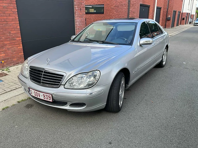 2004 mercedes-benz s350 - lange versie w220 - personenauto - afbeelding 1 van  46