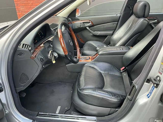 2004 mercedes-benz s350 - lange versie w220 - personenauto - afbeelding 16 van  46