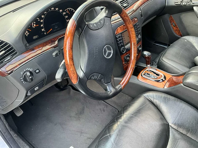 2004 mercedes-benz s350 - lange versie w220 - personenauto - afbeelding 21 van  46