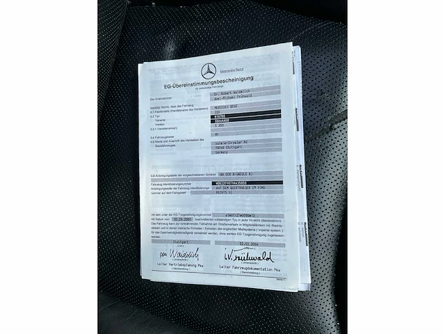 2004 mercedes-benz s350 - lange versie w220 - personenauto - afbeelding 41 van  46