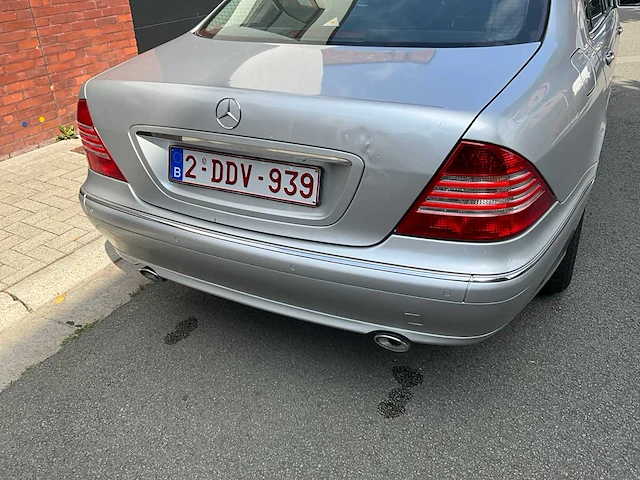 2004 mercedes-benz s350 - lange versie w220 - personenauto - afbeelding 45 van  46