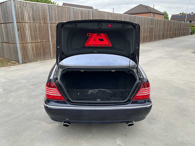 2004 mercedes-benz s600 v12 - afbeelding 21 van  51