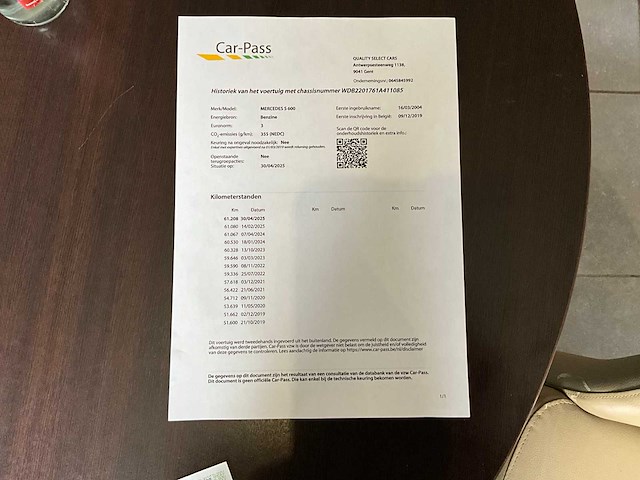 2004 mercedes-benz s600 v12 - afbeelding 42 van  51