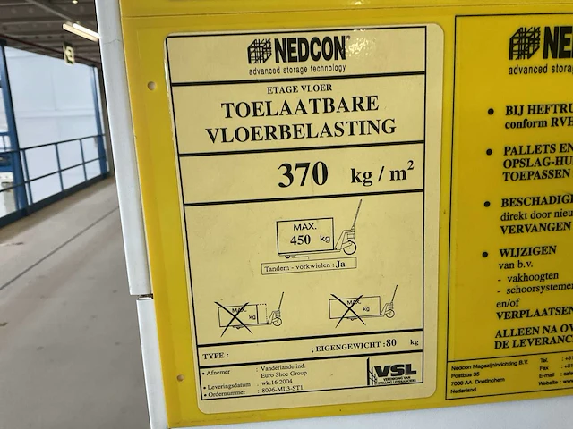 2004 nedcon 3-etage voorraadmagazijn - afbeelding 16 van  23