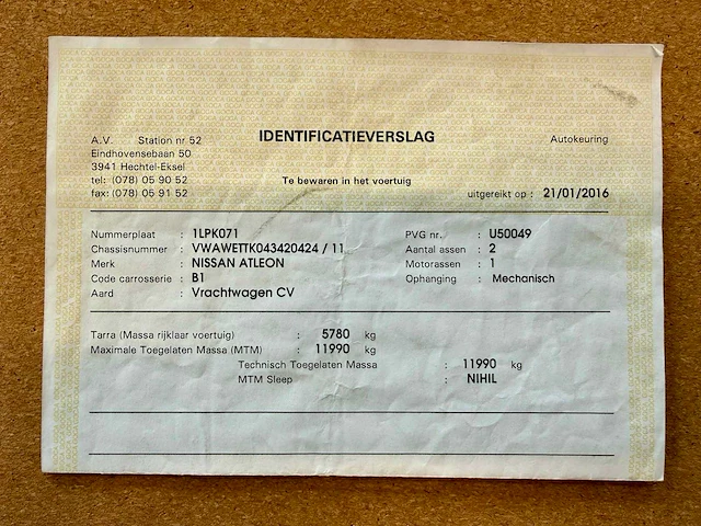 2004 nissan atleon vrachtwagen - afbeelding 38 van  43