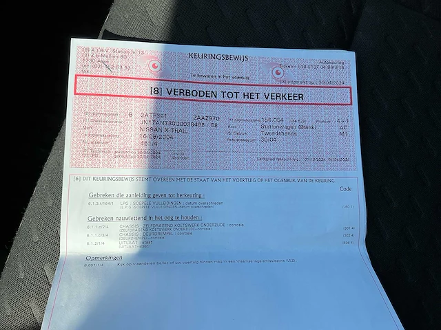 2004 nissan x-trail - afbeelding 57 van  60